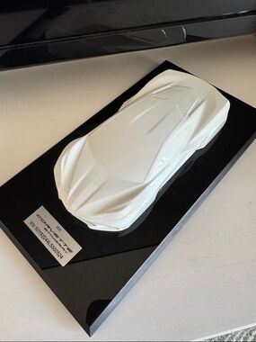 2021 Chevrolet Corvette Stingray speed shape desk plaque